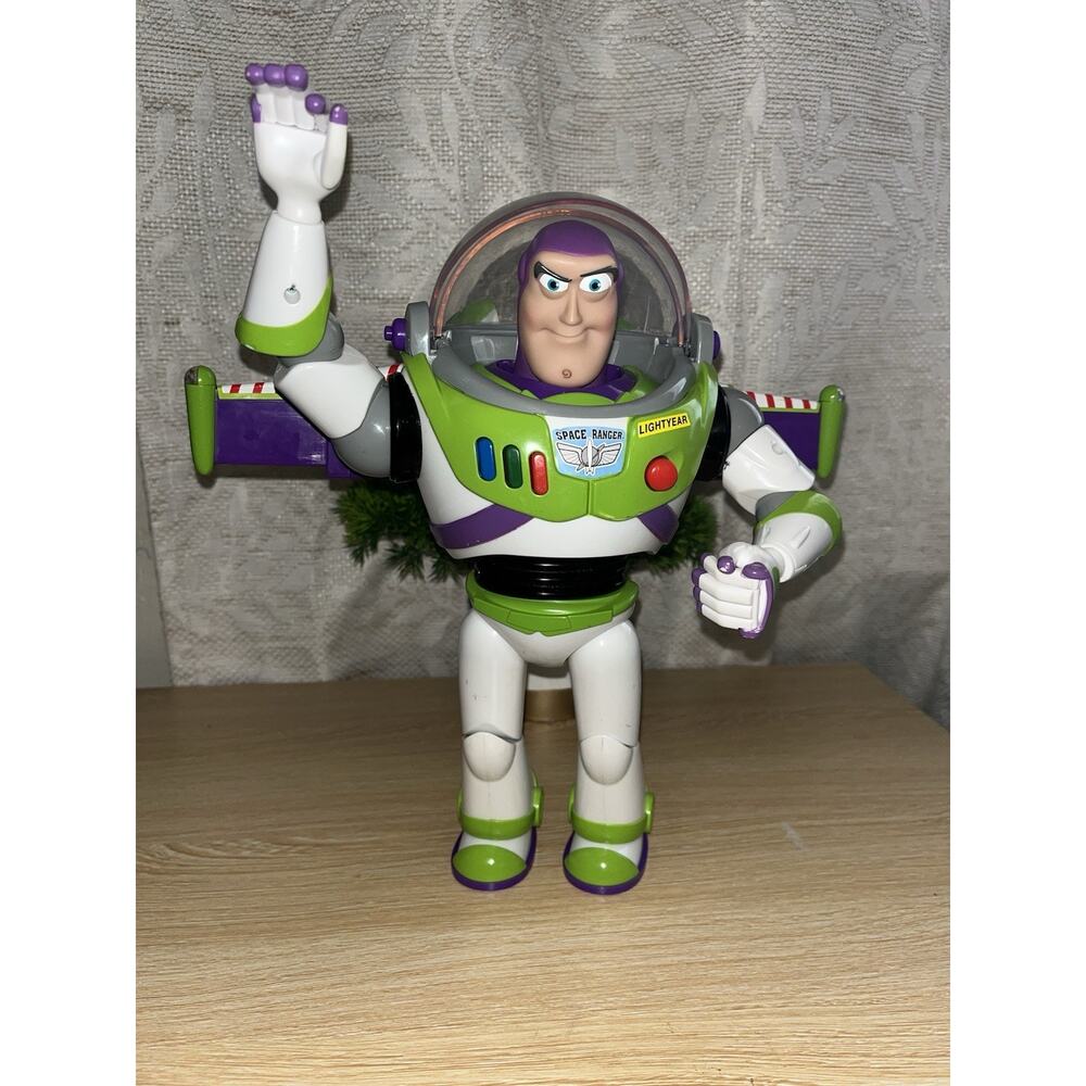 Buzz Lightyear Toy Story Action Figure Space Ranger Talking Toy